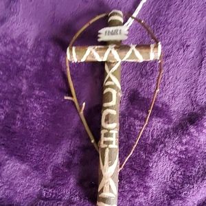 Beautiful hand carved Cross